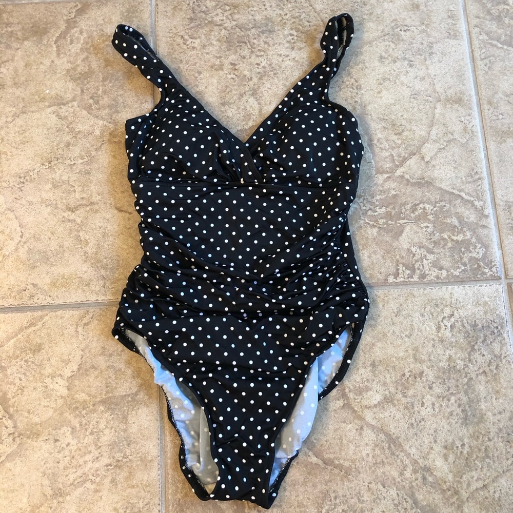 Trimshaper one piece swimsuit